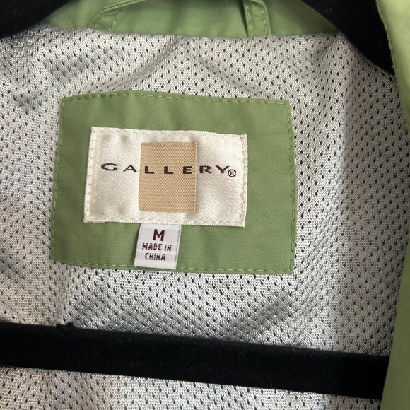 Gallery Olive Belted Trench Coat - Picture 2 of 3